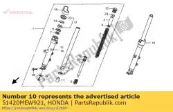 Aqui você pode pedir o caso, r. Inferior em Honda , com o número da peça 51420MEW921: