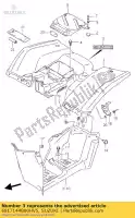 6817144B00HV5, Suzuki, no description available at the moment suzuki lt a400 eiger 4x2 a400f 4x4 a500f vinson f250 ozark 400 500 250 , New