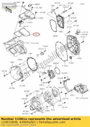 Qui puoi ordinare guarnizione, corpo sfiato zx1400fcf da Kawasaki , con numero parte 110610808: