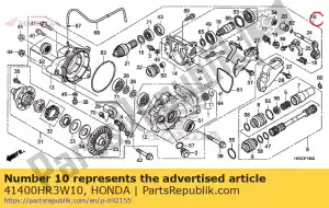 honda 41400HR3W10 versnellingsinrichting., fr. laatste - Onderkant