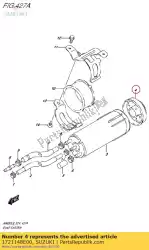 Qui puoi ordinare cap, canister da Suzuki , con numero parte 1721148E00: