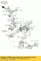 320980007, Kawasaki, case-tool kawasaki vn classic h  a g vulcan lt j limited d e f vn2000 2000 , Nieuw