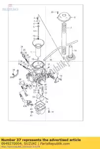 suzuki 0949270004 jet,pilot - Bottom side