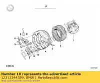 12311244389, BMW, set di spazzole di carbone bmw  1000 1976 1977 1978 1979 1980 1981 1982 1983 1984, Nuovo