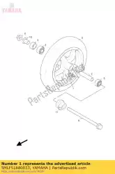 Here you can order the cast wheel, front from Yamaha, with part number 5MLF51680033: