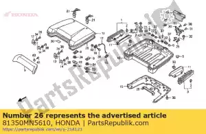 honda 81350MN5610 geen beschrijving beschikbaar op dit moment - Onderkant