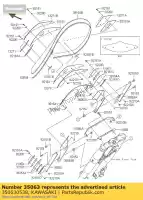 350630538, Kawasaki, rozwórka deflektor lewa vn1700c9f kawasaki vn vulcan 1700 2009 2010 2011 2012 2013 2014 2015 2016, Nowy