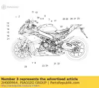 2H000964, Piaggio Group, calcomanía del tanque derecho aprilia racing aprilia rsv tuono v zd4ke000 zd4keu zd4kga00 zd4kgua0 zd4rkl00zd4rkl01 zd4tyh00, zd4tycc1 zd4tyua0 1000 1100 2015 2016 2017 2018 2019 2020, Nuevo