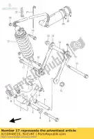 6210046E10, Suzuki, Absorber assy,r suzuki gsx r 1100 1995 1996 1997 1998, New