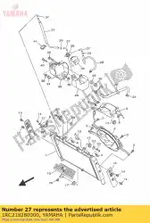 Here you can order the elbow from Yamaha, with part number 1RC218280000: