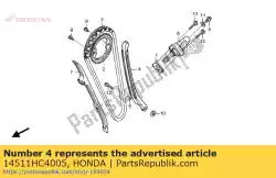 Aqui você pode pedir o tensor, corrente de came (koyo) em Honda , com o número da peça 14511HC4005: