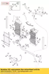 Here you can order the preformed h. 90? Curve 18x26 01 from KTM, with part number 58535020002: