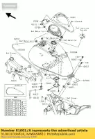 510010336816, Kawasaki, tank-comp-fuel, c.f. rood kawasaki vn classic b vulcan lt d vn900 900 , Nieuw