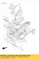 5VY221100000, Yamaha, braccio posteriore comp. yamaha yzf r 1000 1, Nuovo