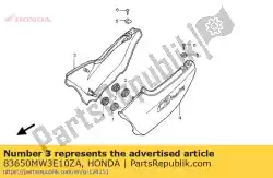 Here you can order the cover set, r. Side (wl) * from Honda, with part number 83650MW3E10ZA: