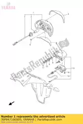 Aquí puede pedir conjunto de la unidad de luz trasera de Yamaha , con el número de pieza 39P847100000: