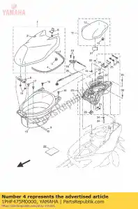 yamaha 1PHF475M0000 selo - Lado inferior