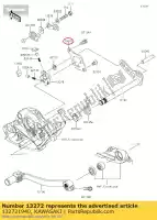 132721940, Kawasaki, placa, guia de pólo kawasaki kx  f kx450f kx450 kx450x 450 , Novo