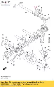 Suzuki 0944420011 primavera - Lado inferior