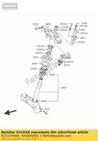 92153S460, Kawasaki, bolt lv1000-a1h kawasaki klv 1000 2004 2005, New