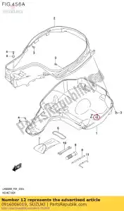 Suzuki 0916006019 washer,6.5x16x1 - Bottom side