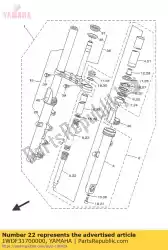 Qui puoi ordinare comp. Cilindro, fr da Yamaha , con numero parte 1WDF31700000: