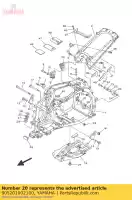 905201002100, Yamaha, amortiguador, placa yamaha  dt xvz yfm yfz yzf 125 350 450 600 660 1300 1988 1989 1990 1991 1998 2000 2001 2002 2003 2004 2005 2006 2007 2008 2009 2010 2011 2012 2013 2014 2015 2016 2017 2018 2019 2020 2021, Nuevo