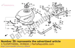 Qui puoi ordinare tubo, serbatoio carburante dr da Honda , con numero parte 17225MT4000: