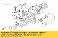 17301KS4000, Honda, tube a, pompe à carburant honda cn helix spazio  cn250 1 250 , Nouveau