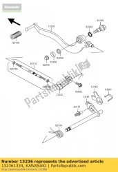 Aprilia 860344, Omhoog. achterste sticker leeuw, OEM: Aprilia 860344