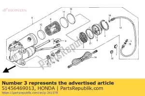 Honda 51456469013 soupape comp., air - La partie au fond