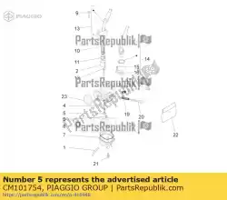 Aqui você pode pedir o jato principal 97 em Piaggio Group , com o número da peça CM101754: