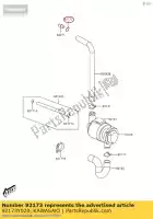 92173Y020, Kawasaki, pince kvf300ccf kawasaki  brute force j kvf 125 300 2012 2013 2015 2016 2017 2018 2020 2021, Nouveau