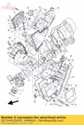 Aqui você pode pedir o tampa, caixa de limpeza 1 em Yamaha , com o número da peça 3D7144120000: