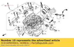 Aqui você pode pedir o vela de ignição em Honda , com o número da peça 31916MEH003: