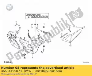 bmw 46631455073 rooster - Onderkant