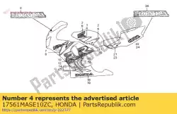 Aqui você pode pedir o listra a, l. Tanque de combustível * t em Honda , com o número da peça 17561MASE10ZC: