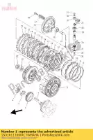 1S3161110000, Yamaha, engrenage, entraînement primaire yamaha  yfm 700 2006 2007 2008 2009 2010 2011 2012 2013 2014 2015 2016 2017 2018 2019 2020 2021, Nouveau