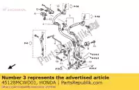 45128MCWD01, Honda, w??, drugi cylinder g?ówny honda vfr  a vfr800 800 , Nowy