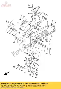 yamaha 917900502000 pasador, horquilla (682) - Lado inferior