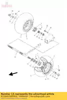 933060080900, Yamaha, Bearing yamaha  yfm 350 400 600 2000 2001 2002 2003 2004 2005 2017, New