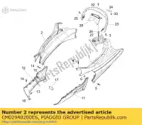 CM02940200ES, Piaggio Group, rh kuip     , Nieuw