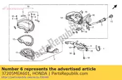 Aquí puede pedir plato de Honda , con el número de pieza 37205MEA601: