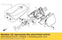 Ici, vous pouvez commander le couvercle * r134 / type1 * auprès de Honda , avec le numéro de pièce 83620KS6701ZA: