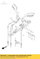5611101H10, Suzuki, stuur, r suzuki gsx r 600 750 2008 2009 2010, Nieuw