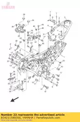 Aquí puede pedir soporte de Yamaha , con el número de pieza B34211580000: