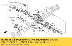 Honda 45215166006 pin, hanger - Bottom side