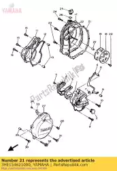 Ici, vous pouvez commander le joint, couvercle de carter 3 auprès de Yamaha , avec le numéro de pièce 3HE154621000: