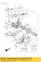 1SCG61640000, Yamaha, cuscinetto 1 yamaha yfm 300 2013, Nuovo