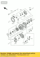 410681178, Kawasaki, As, rr kawasaki klr 250, Nieuw